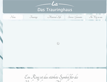 Tablet Screenshot of dastrauringhaus.de